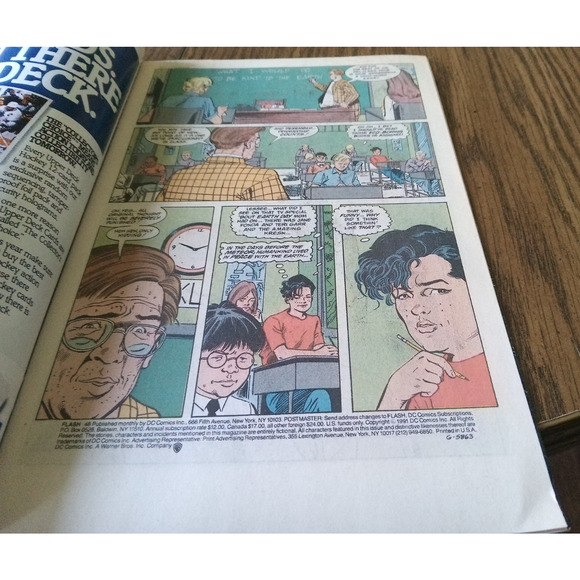Flash #48 (March 1991 DC Comics) - Picture 3 of 3